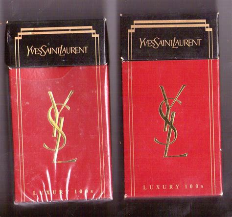 Yves Saint Laurent Cigarettes .